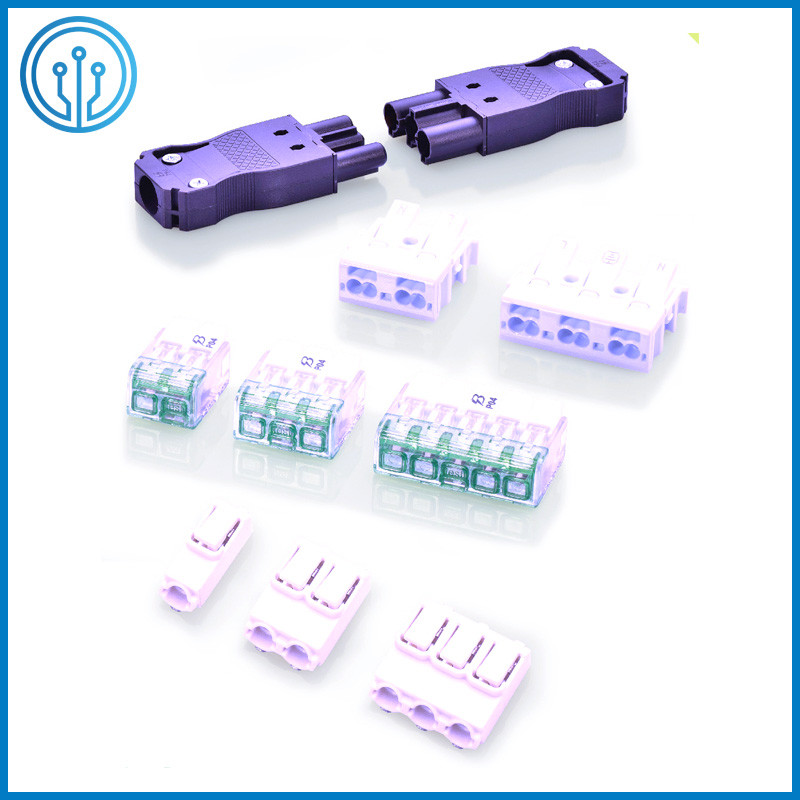 Commoning Nickel Plated Brass Multiway Terminal Block Connector FT06-3 450V 32A