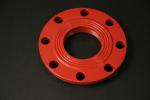 wire connection Flange Pipe Fittings Groove Ductile Iron Flange Fittings