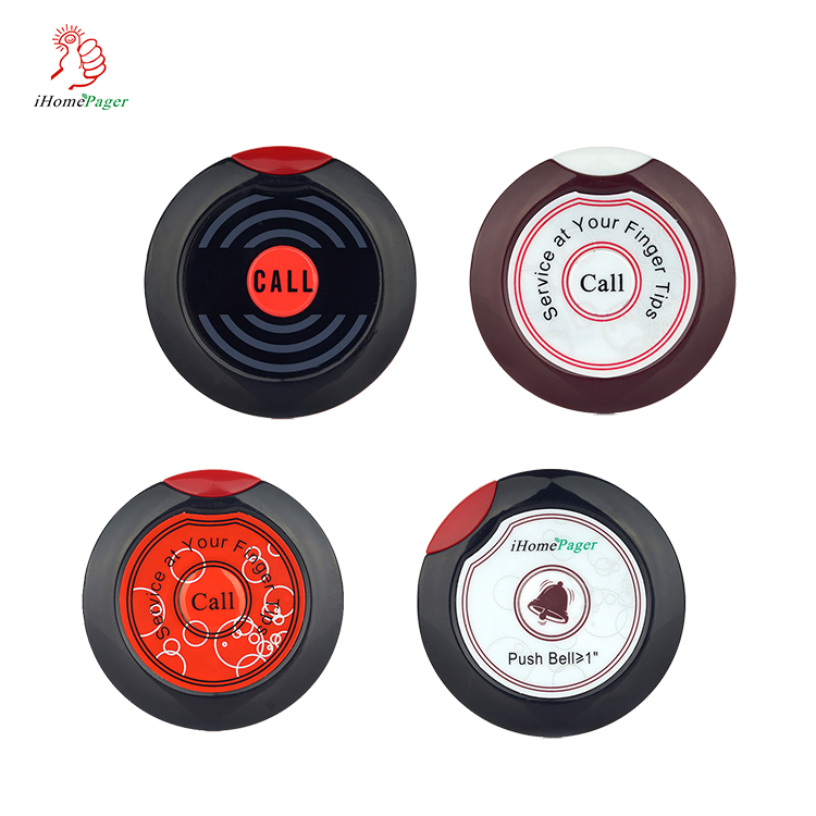 Hot sale new design touch screen easy operation wireless watch pager for restaurant