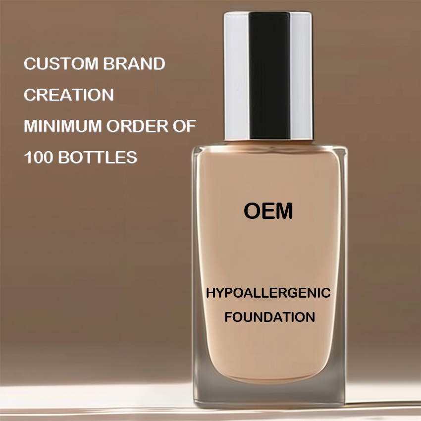 Private Label Long Lasting Waterproof Face Makeup Herbal Color Changing Foundation Primer