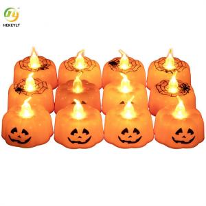 Wholesale Halloween Pumpkin Battery Operated LED Candles Light Night Party Decorations from china suppliers