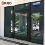 Unique Villa Front Glass Entry Doors / Single Pivot Patio Doors front door pivot