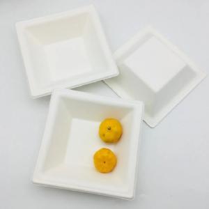 Wholesale Square Biodegradable Sugarcane Bagasse Bowl 24oz Paper Containers With Lids from china suppliers