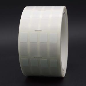 Wholesale 9.5x30-12mm 2mil White Matte Translucent Vinyl Permanent Waterproof Adhesive Labels from china suppliers