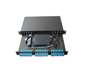 Wholesale 24 Port ODF Fiber Optic Patch Panel 19 Inch Fiber Optic Terminal Box from china suppliers