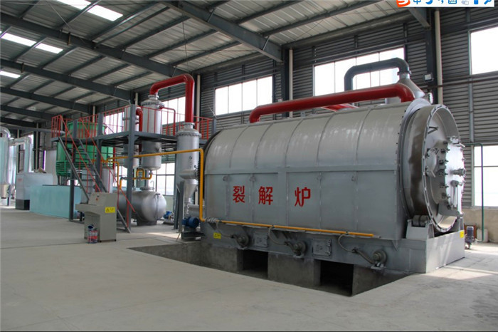 5ton-30ton full automatic continuous scrap rubber tyre pyrolysis to oil equipment
