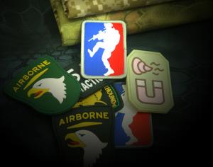 Wholesale Personalized Velcro Soft PVC Rubber Patch Customize Your Design For Clothes Bags from china suppliers