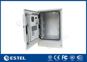 Wholesale 16U Galvanized Steel Outdoor Telecommunication Cabinet 19'' Rack With Air Conditioner IP55 from china suppliers