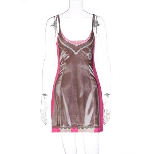 OEM maufactoryEuropean and American cross -border fashion printing new dress