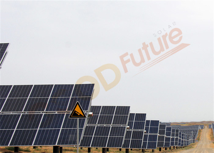 30kw 50kw Single Axis Solar Tracking System 2m Auto Sun Tracking Solar Panel