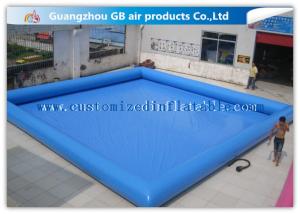 Wholesale Summer Party Inflatable Family Swimming Pool , Large Portable Swimming Pool For Rent from china suppliers