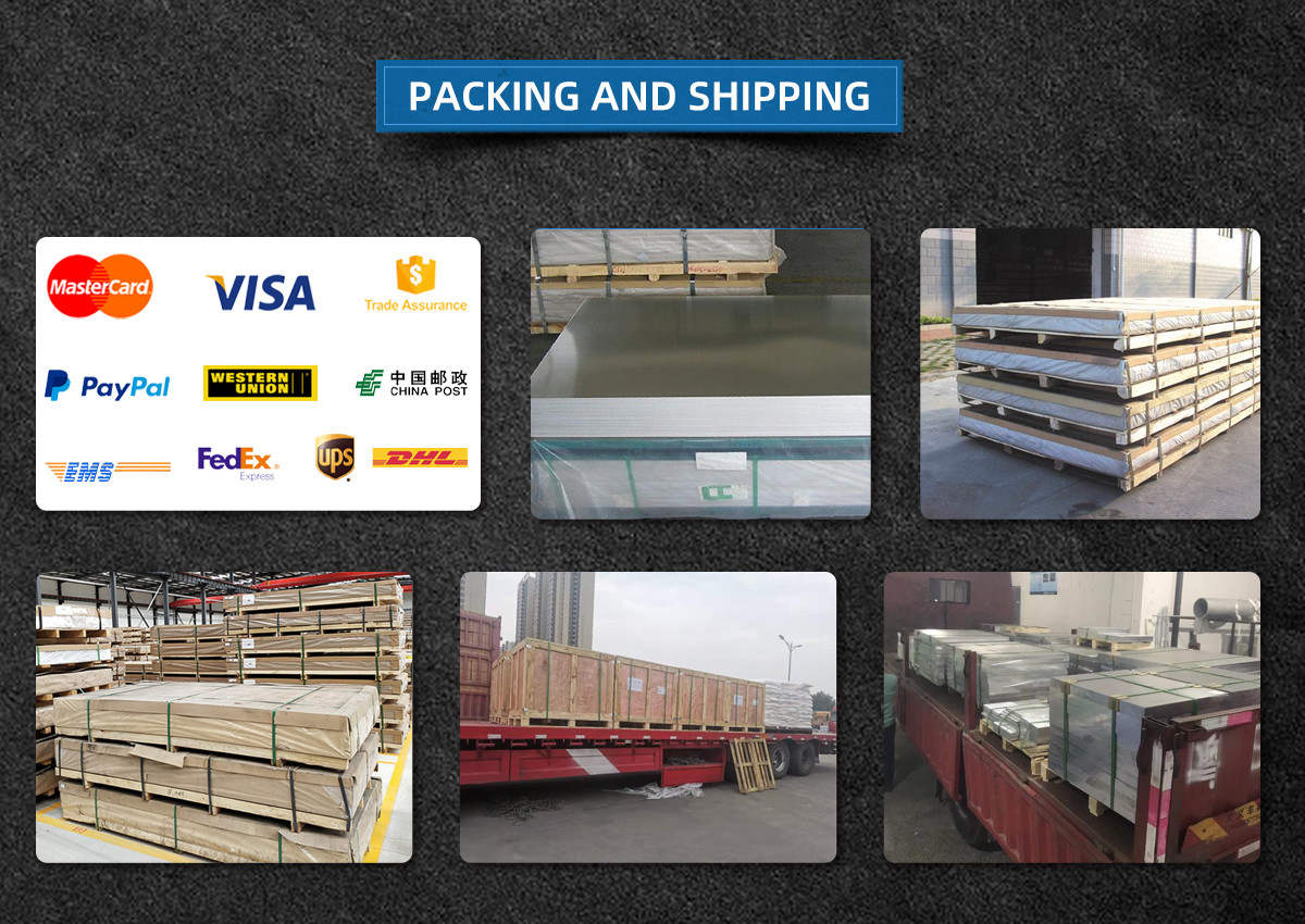 Metal 4*8 Aluminum Alloy Sheet Plates 1060 1050 3003 3004 H18 H22 H24