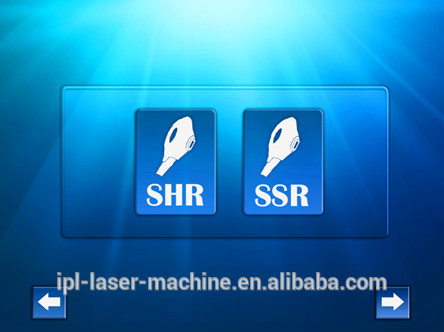 2017 SHR IPL Elight 3 in 1 super hair removal machine for Spa or Salon or Clinic use