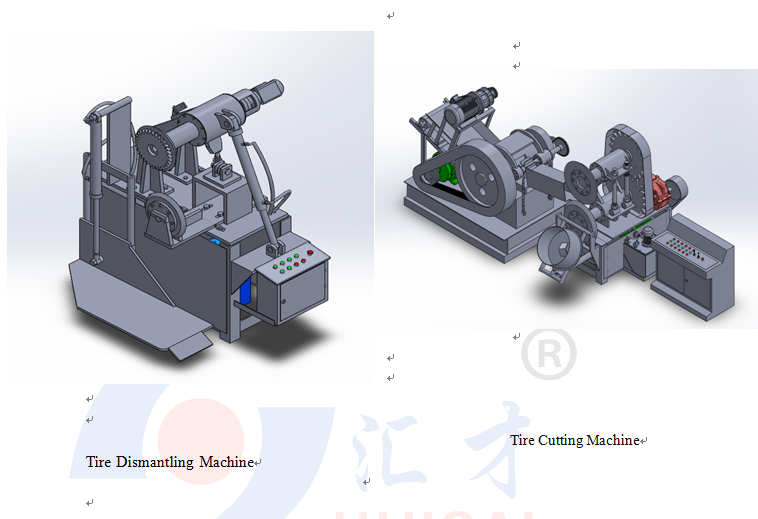 Tire Shredder Rubber Crusher xkp-400 Rubber Recycling Machinery within 50HZ Voltage