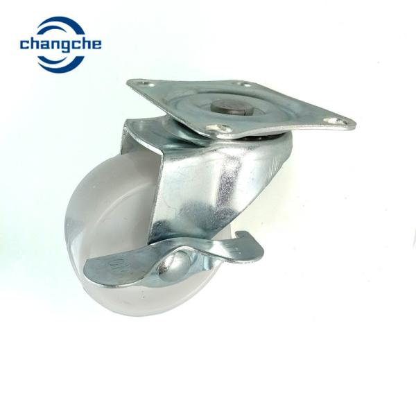 50MM Black PP Furniture Castors Wheels Swivel Industrial Caster Wheels With