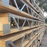 Outdoor Construction Silver Wooden Roof Sheet Metal Building Materials with Web