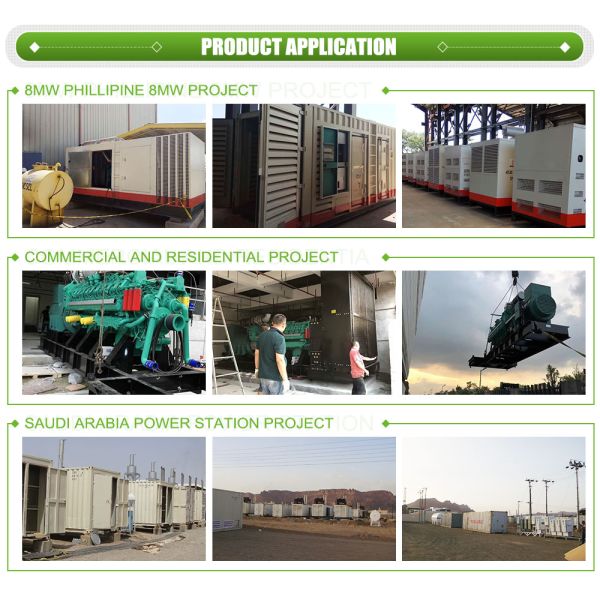 Shx China 5000kva 5MW Industrial Generator Price Diesel Type With Famous Engine