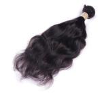 8A Grade Natural Wave Peruvian Human Hair Bundles Double Weft Smooth No Chemical