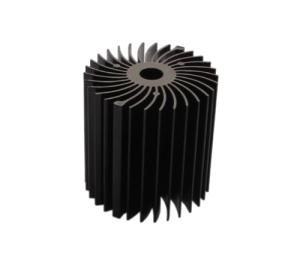 Wholesale Precision Small Aluminum Heat Sink With Black Anode Treatment from china suppliers