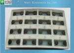 Black Conductive 16 Keys Matrix 50 Degree Silicone Rubber Keypad