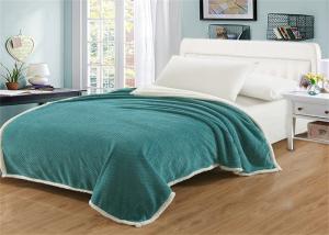 Wholesale Stain Resistant Heavy Fleece Blanket , All Age Group Coral Cotton Blanket from china suppliers