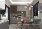 RTA Plywood Dining Room Storage Cabinet Shaker Wall Kitchen Furniture