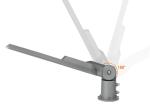 451.5*174.5*70mm 170lm/W 30W Solar Powered LED Street Lights street lights solar