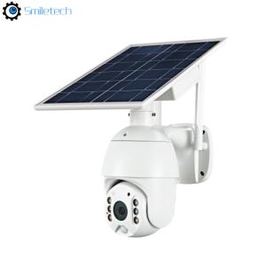 Wholesale 2.5 inch waterproof IP66 lower poer consuption 1080P 2MP outdoor 4G WIFI PTZ speed dome solar security system from china suppliers