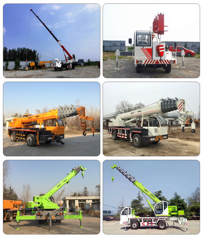 Customize Hydraulic Mini Crane 10 Ton 12 Ton 16 Ton With Euro 1/2/3 Emission Standard