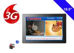 Bus LCD Advertising TV Display Monitor 18.5 Inch 3G Wireless Digital Signage