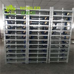 Wholesale Customized Hot Galvanized Plywood Danish Flower Trolley For Transport from china suppliers
