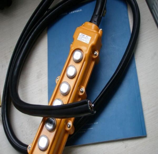 Flexible Round Traveling Control Cable for cranes or other appliances in black