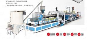 Wholesale Optical PMMA GPPS Sheet Extrusion Production Line 1220mm 1200mm 1660mm from china suppliers