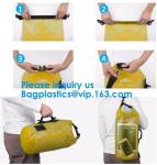 Colored 15Liter Shiny Clear Window Water Proof Dry Bag Ultralight Outdoor