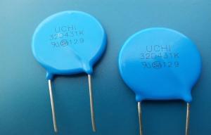 China Blue AC 275V 430J MOV Metal Oxide 32D431K Varistor For Street Light on sale