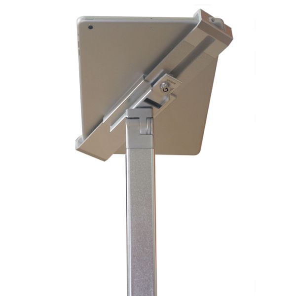 Workstation IPad Tablet Kiosk Stand Locking Clamshell For Trade Shows