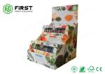 Custom Retail Advertising POP Paper Displays Counter Top Cardboard Display Unit