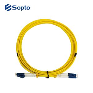 Wholesale LSZH Network Fiber Optic Patch Cords 3m Length Duplex LC 1 Core from china suppliers
