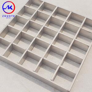 Wholesale EU Standard Welded Platform Grating 19-w-4 10mm twisted Bar Low Carbon Steel Grating from china suppliers