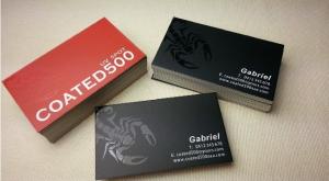 Wholesale Silk Lamination Uv Coating Business Cards High Standard Appearance For Government from china suppliers