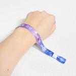 Factory Custom Logo Woven Cloth Wristbands Gift For Promotion And Events