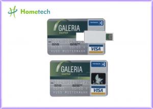 Wholesale Customized Credit Card USB Storage Device , 8GB Memeory Card USB Disk from china suppliers