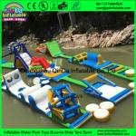Sea Inflatable water gmae slides inflatable water park for sale Giant water game