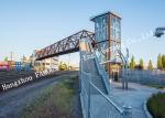 City Sightseeing Prefabricated Pedestrian Bridges Steels Structure Skywalk