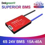 NCM 6S 24V 40A UART 18650 Battery Bms For EV