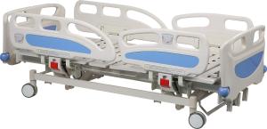 Wholesale Three Functions Electric Adjustable Beds Furniture , Clinic Care Standard Hospital Bed from china suppliers