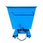 Construction Steel Tipping Bins / Forklift Bin Tipper Forklift Dumpster