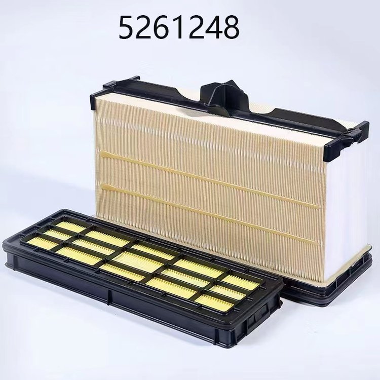 Width mm 7 Mine Engine Air Filter Element 5261248 Video outgoing-inspection Provided