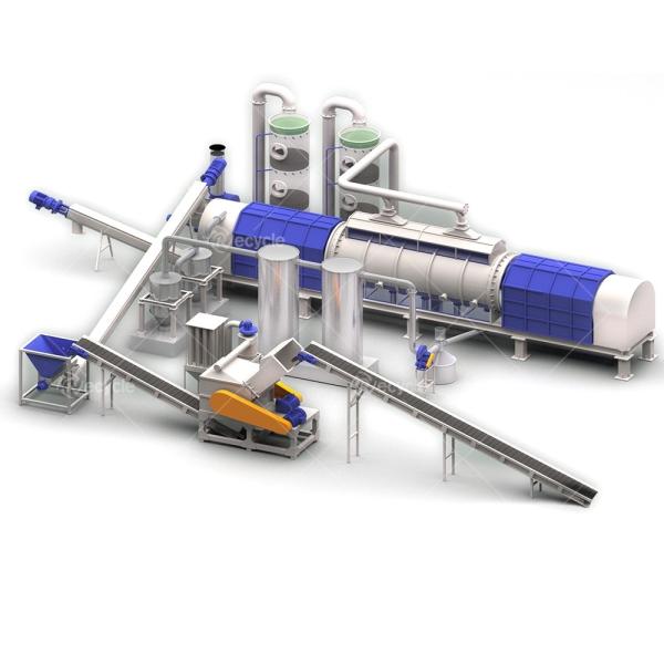 Paint Remover Aluminum Cans Carbonization Furnace UBC Used Beverage Cans