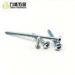 SS304 Metal Screw Fasteners Self Tapping Flat Countersunk For Military Industry